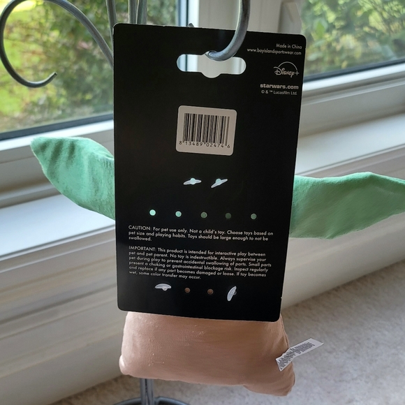 NWT Disney Star Wars 'Mandalorian' Dog Toy - Picture 5 of 6